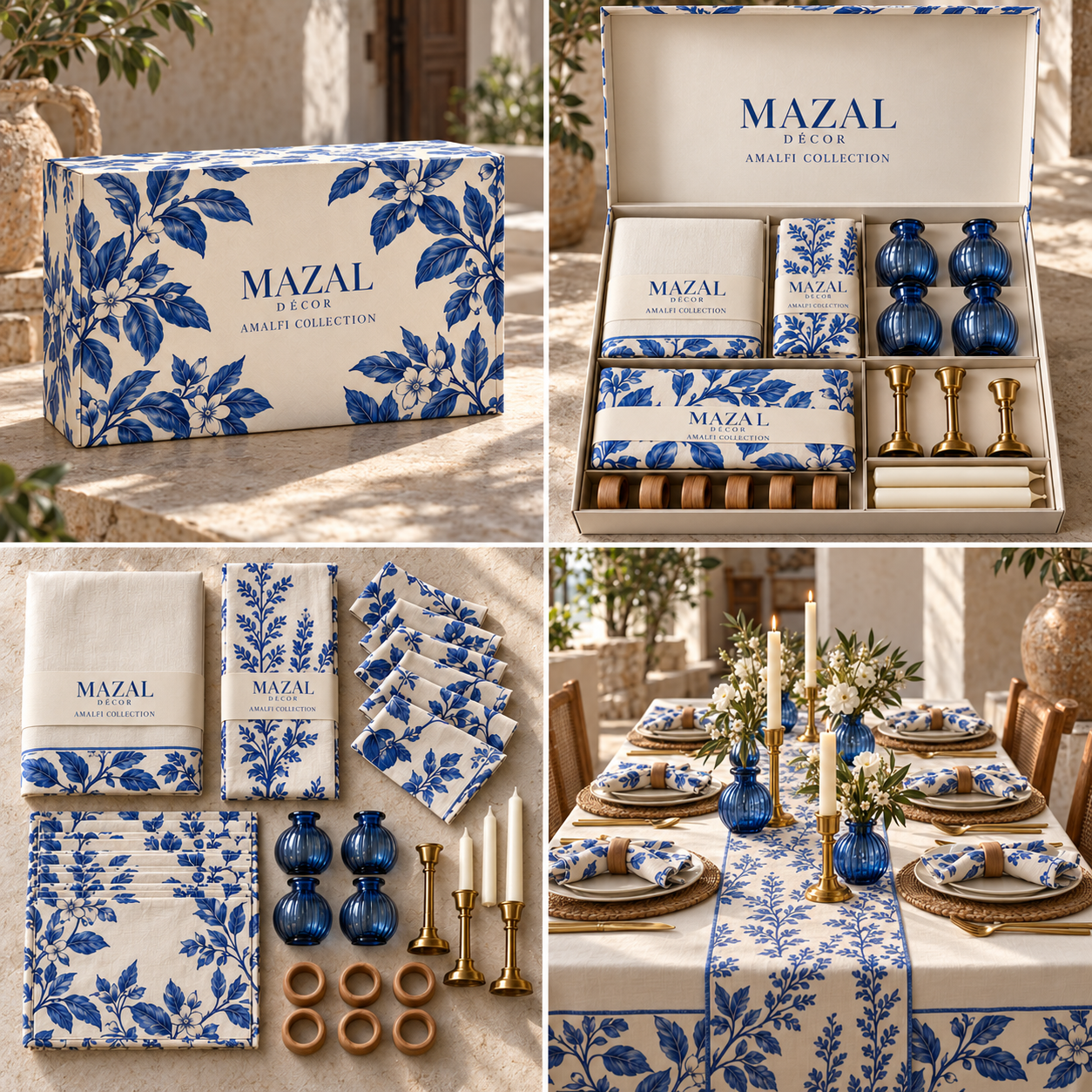 MAZAL DÉCOR — Amalfi — המארז הסגור