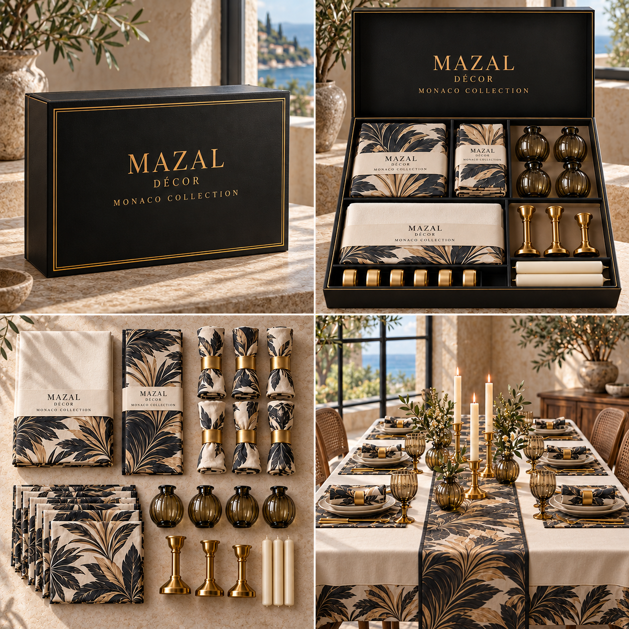 Monaco Collection — שולחן ערוך