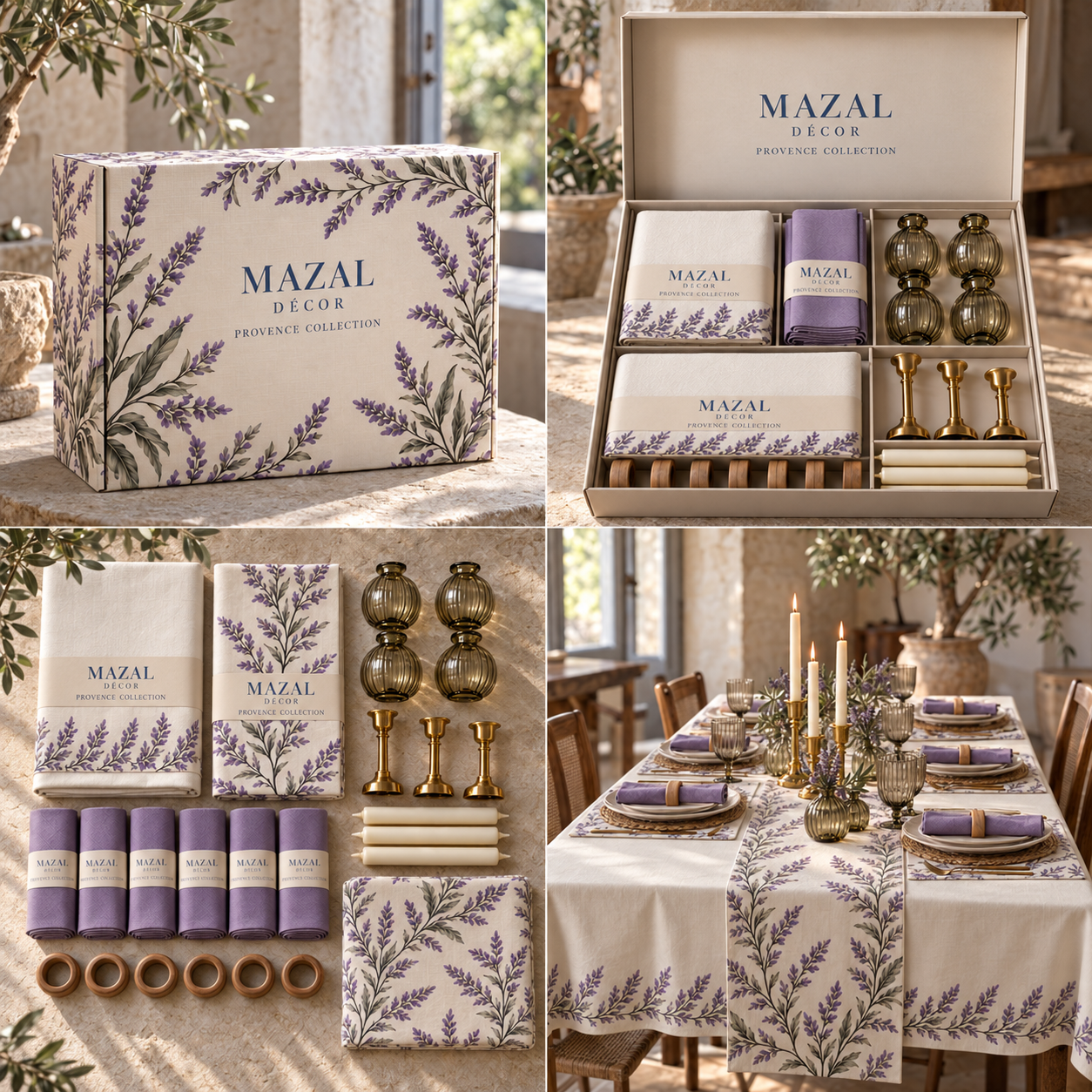 MAZAL DÉCOR — Provence — המארז הסגור