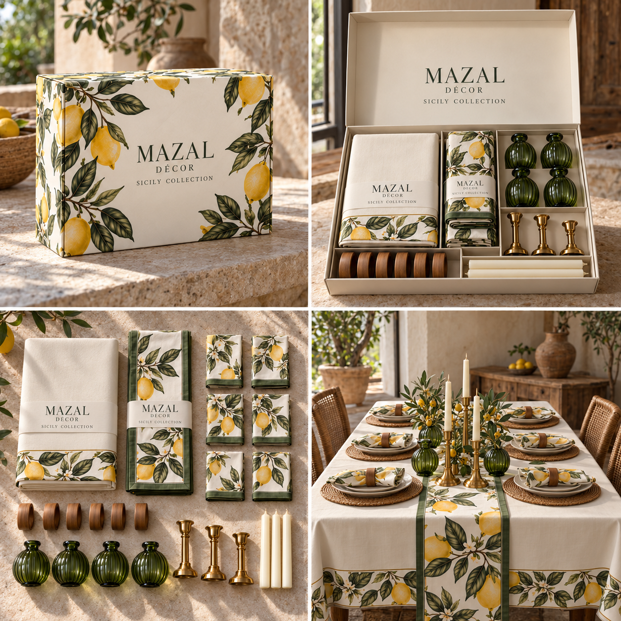 MAZAL DÉCOR — Sicily — המארז הסגור