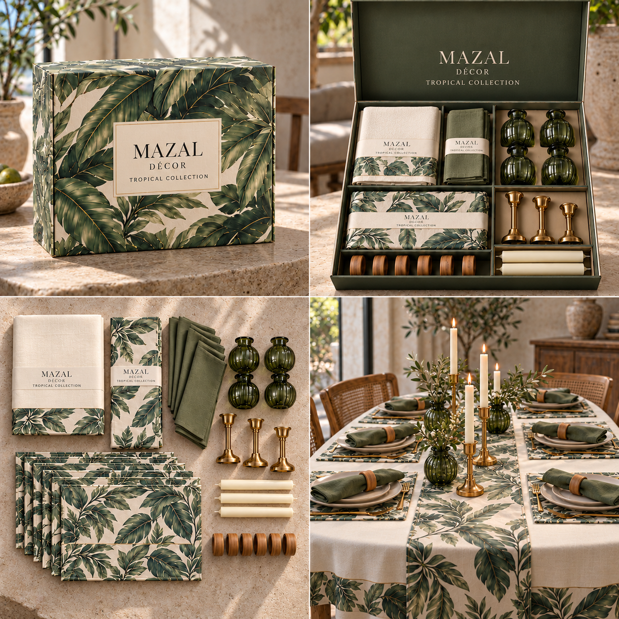 MAZAL DÉCOR — Tropical — המארז הסגור