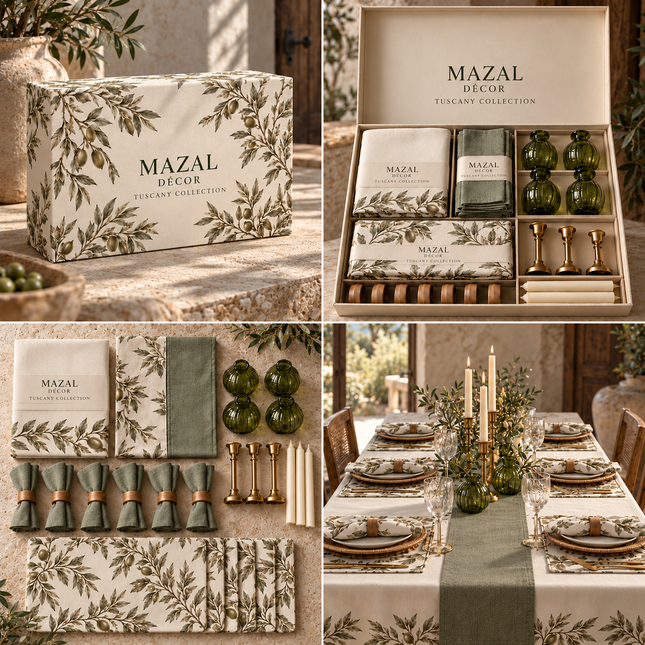 MAZAL DÉCOR — Tuscany — המארז הסגור